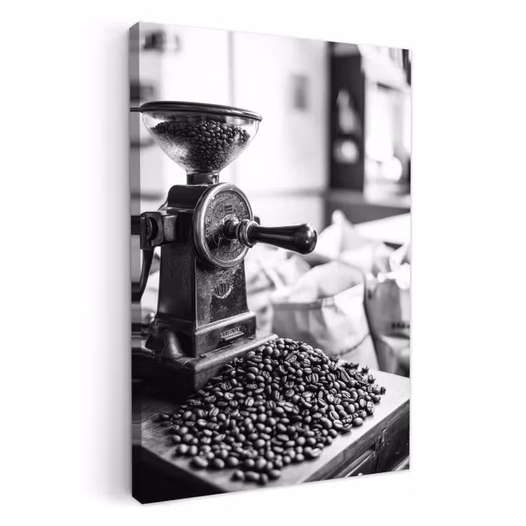 Dipinti su tela - Macinacaffè - Macinato - Vintage — 1