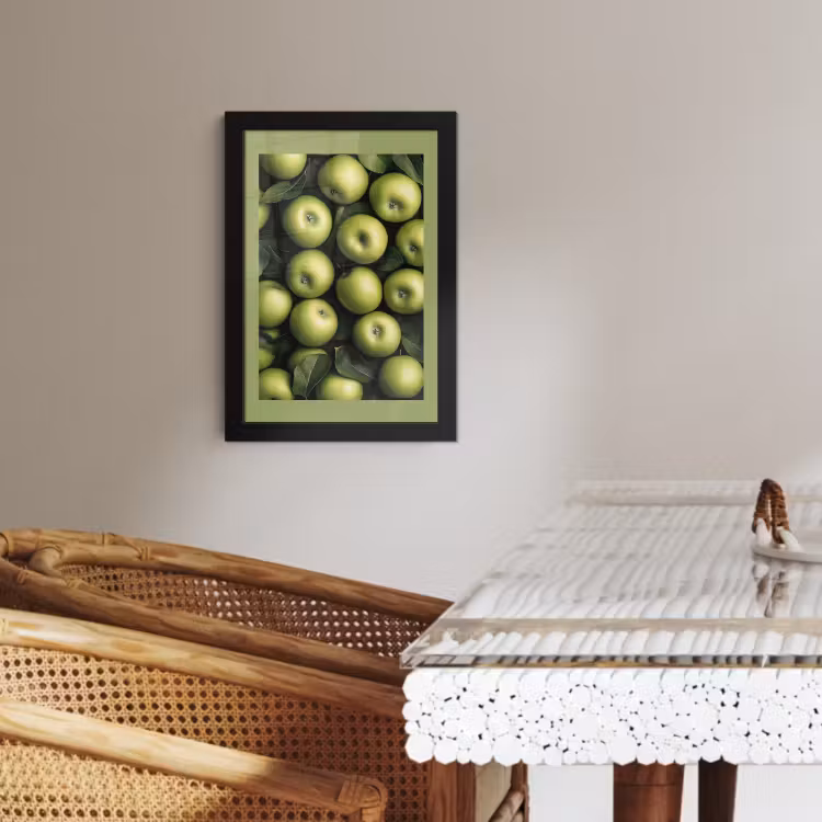 KitchenYeah - Cucina - Cornice per foto - Mele - verdi - foglie — 4