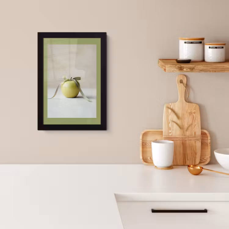 KitchenYeah - Cucina - Cornice per foto - Verde - Mela - Papillon — 4