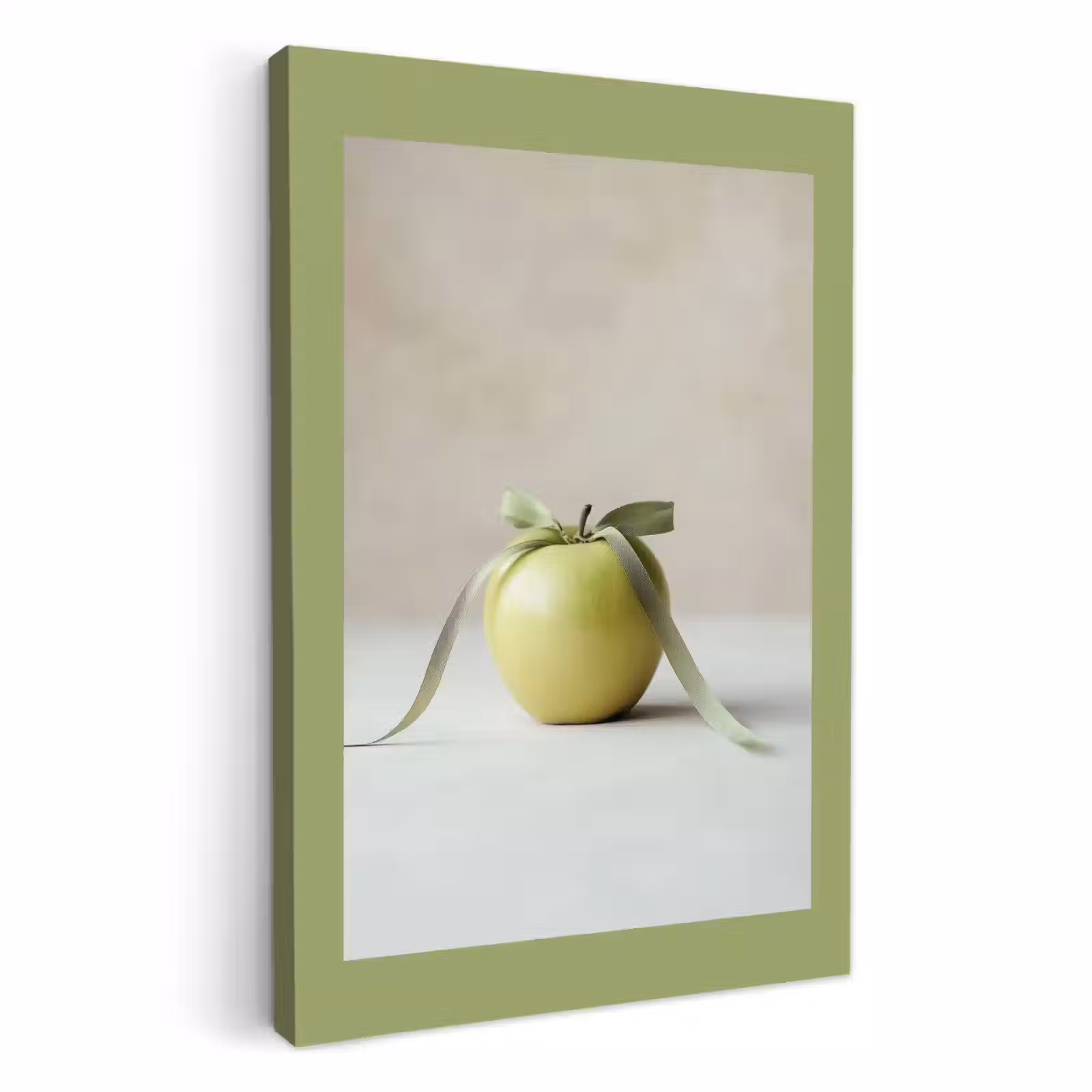 Dipinti su tela - Verde - Mela - Papillon — 1