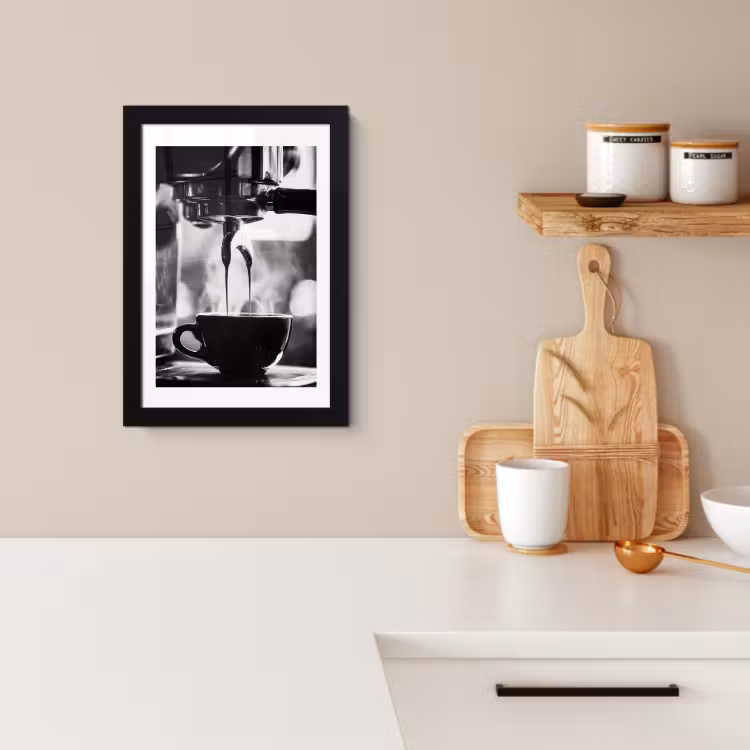 KitchenYeah - Cucina - Cornice per foto - Caffè - Espresso - Macchina da caffè - Tazza — 2