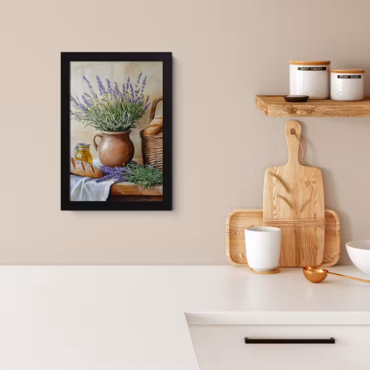 KitchenYeah - Cucina - Cornice per foto - Lavanda - Pane - Natura morta — 3
