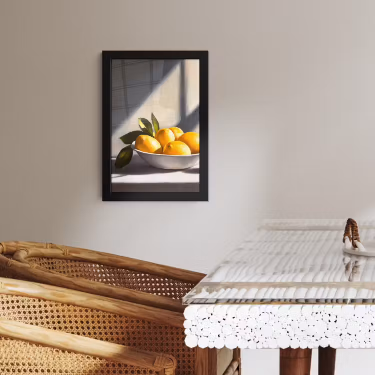 KitchenYeah - Cucina - Cornice per foto - Limoni - Natura morta - Giallo — 3