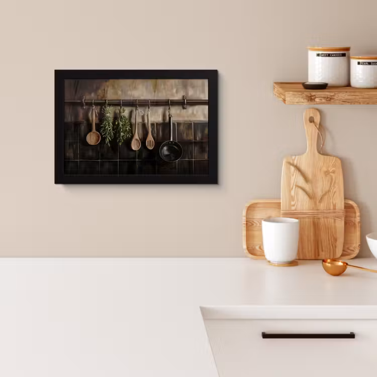 KitchenYeah - Cucina - Cornice per foto - Utensili da cucina - Rustico - Piastrelle - Spezie — 2