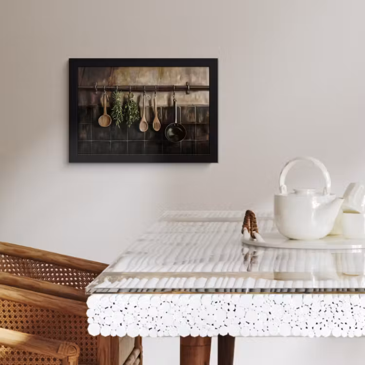 KitchenYeah - Cucina - Cornice per foto - Utensili da cucina - Rustico - Piastrelle - Spezie — 4