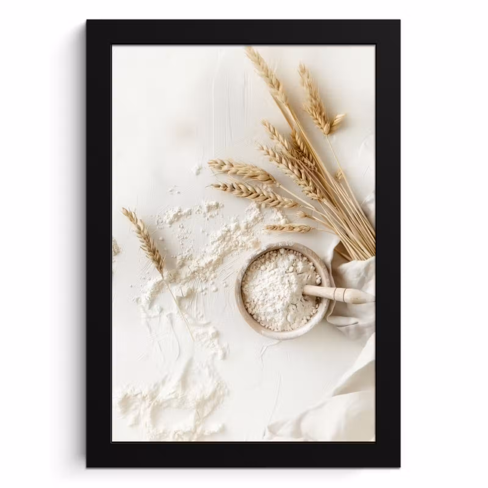 KitchenYeah - Cucina - Cornice per foto - Fiore - Legno - Grano — 1