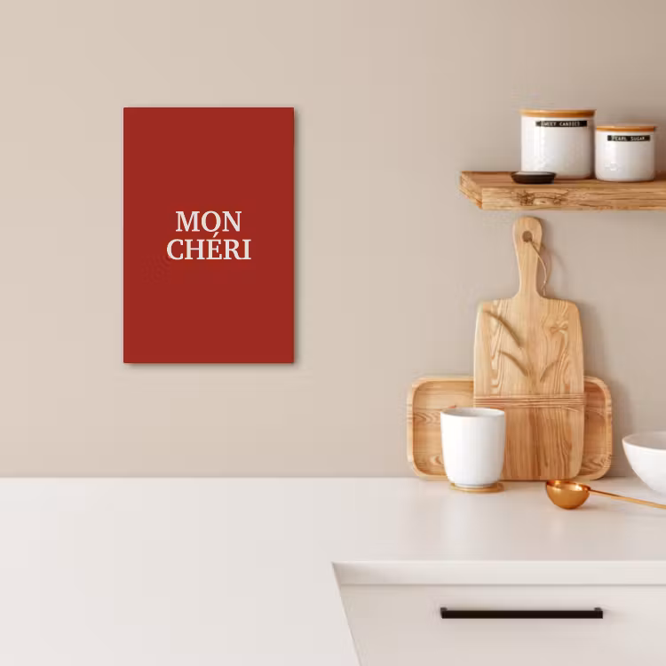 Dipinti su tela - Rosso - Francese - Citazioni — 2
