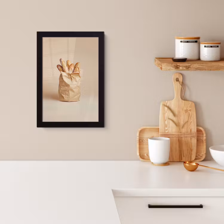 KitchenYeah - Cucina - Cornice per foto - Baguette - Pane - Baguette - Beige — 3