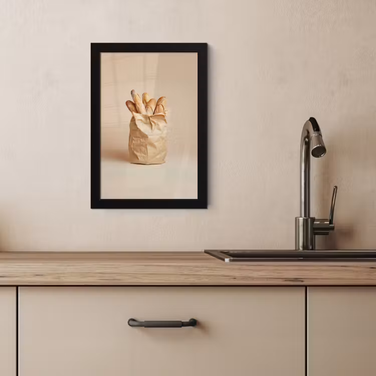 KitchenYeah - Cucina - Cornice per foto - Baguette - Pane - Baguette - Beige — 4