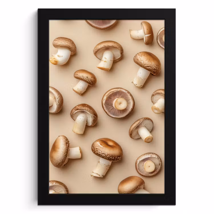 KitchenYeah - Cucina - Cornice per foto - Funghi di castagno - Beige — 1