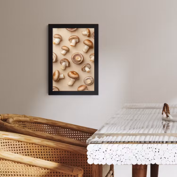 KitchenYeah - Cucina - Cornice per foto - Funghi di castagno - Beige — 3