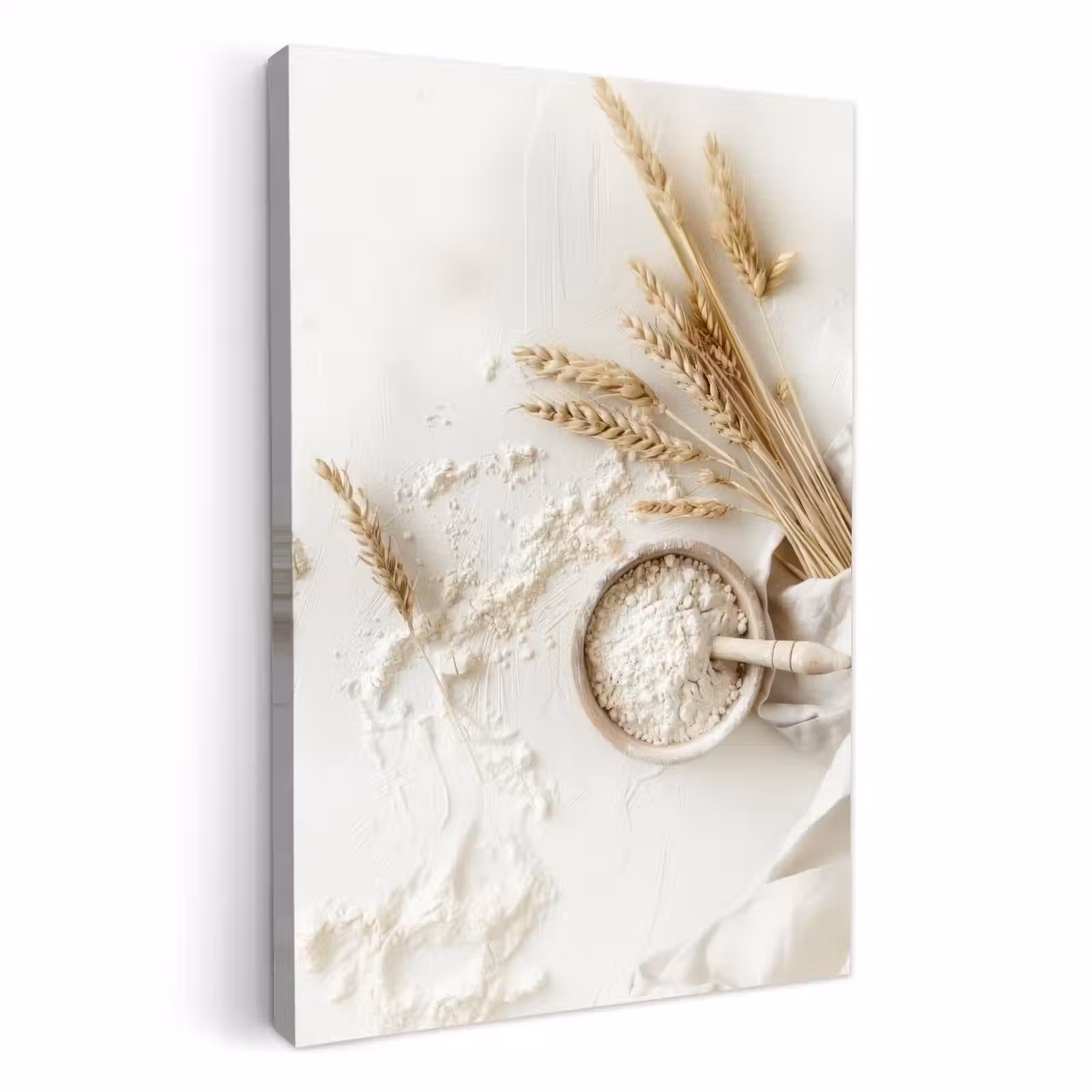 Dipinti su tela - Fiore - Legno - Grano — 1