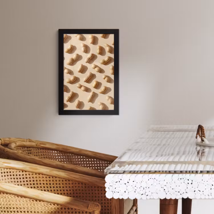 KitchenYeah - Cucina - Cornice per foto - Peanuts - Motivo - Beige — 2