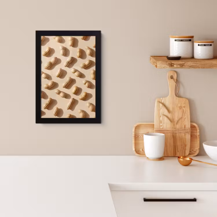 KitchenYeah - Cucina - Cornice per foto - Peanuts - Motivo - Beige — 4