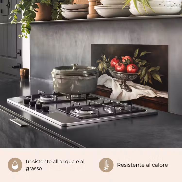 Paraschizzi cucina - Melograni - Classico - Vintage — 2