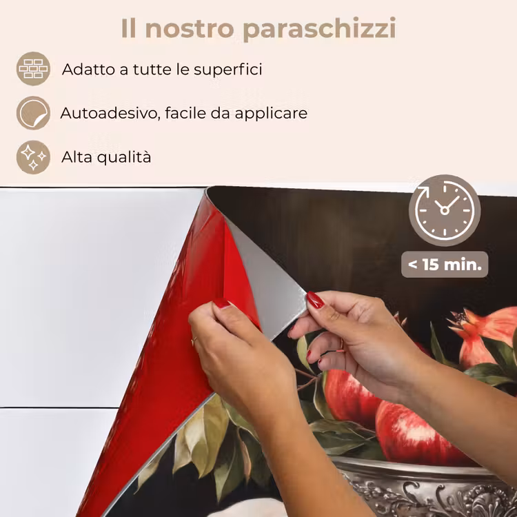 Paraschizzi cucina - Melograni - Classico - Vintage — 4