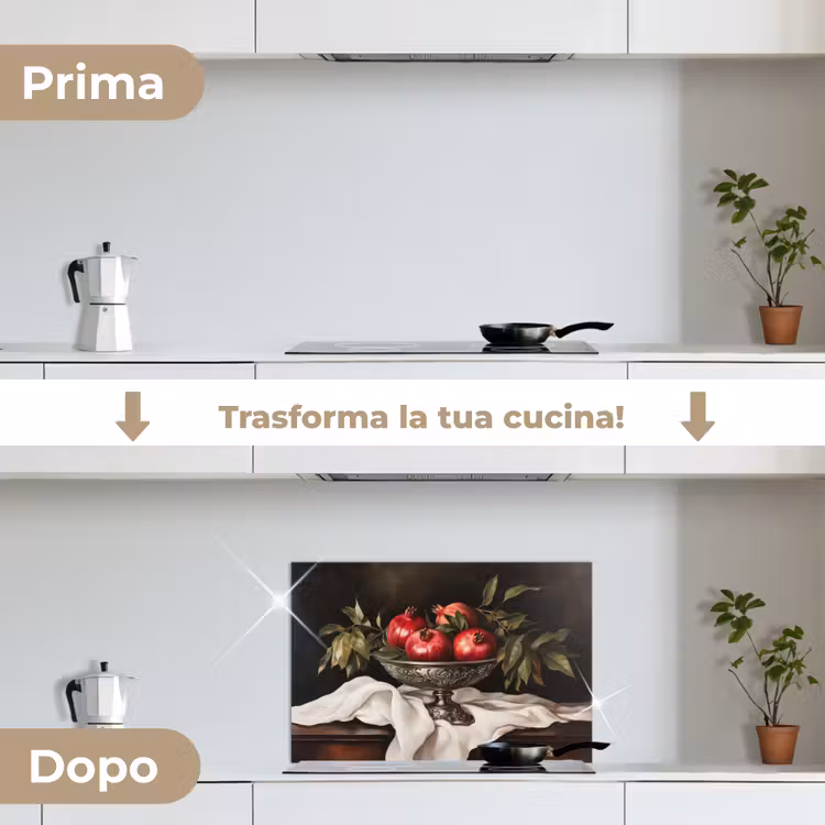 Paraschizzi cucina - Melograni - Classico - Vintage — 7