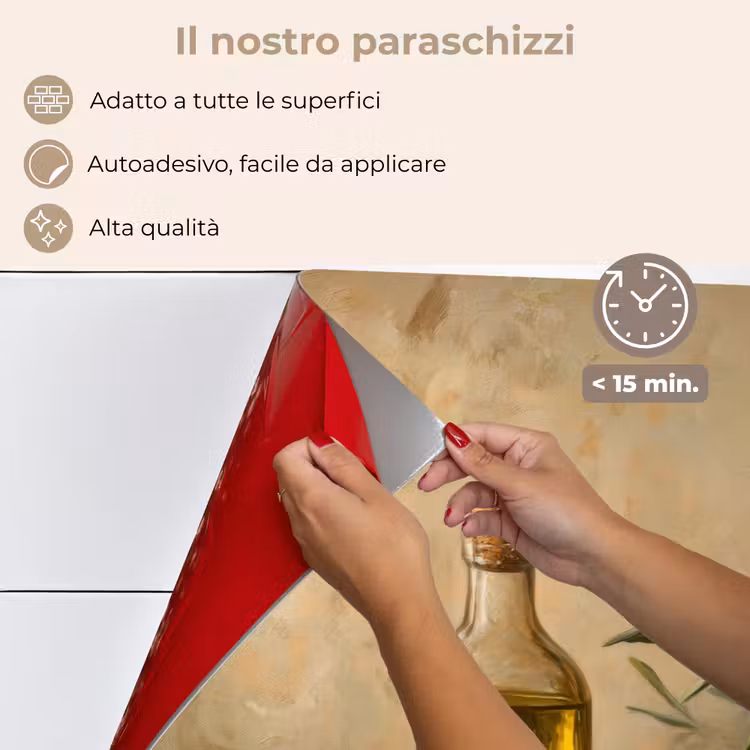 Paraschizzi cucina - Olive - Natura morta - Vintage — 4
