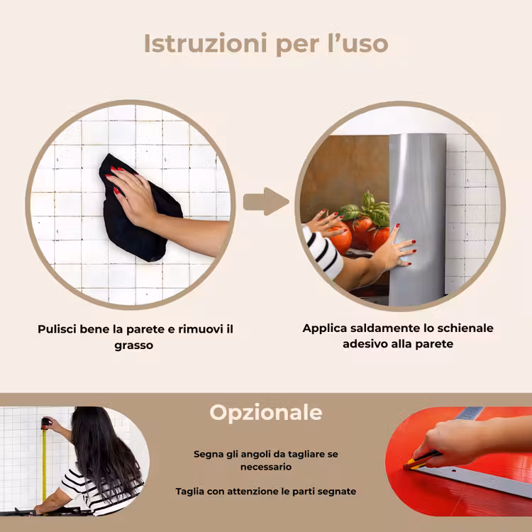Paraschizzi cucina - Pomodori - Olio d'oliva - Natura morta — 6