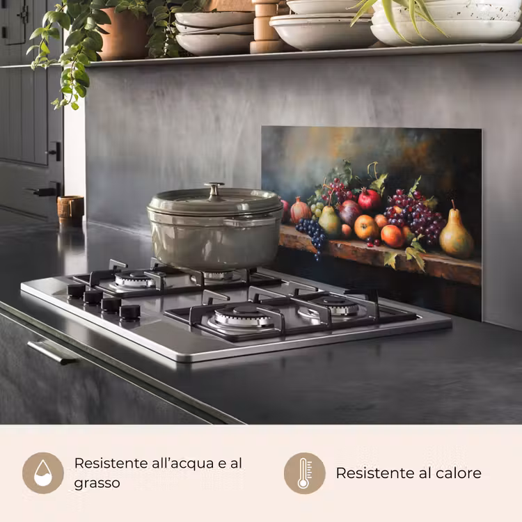 Paraschizzi cucina - Rustico - Natura morta - Frutta — 2