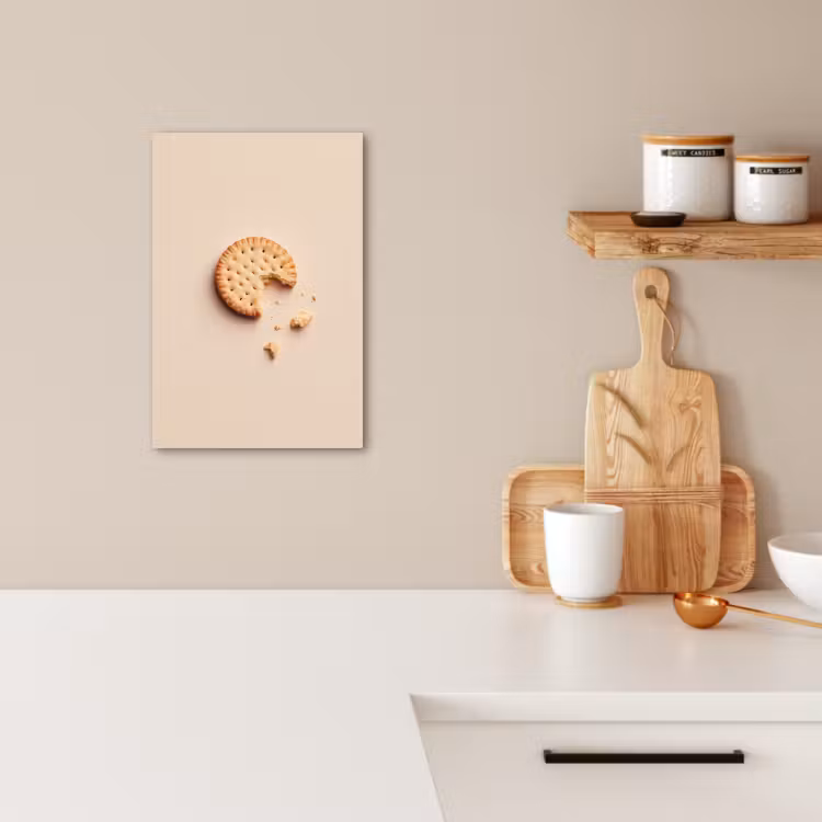 Dipinti su tela - Biscotto - Briciole - beige — 2