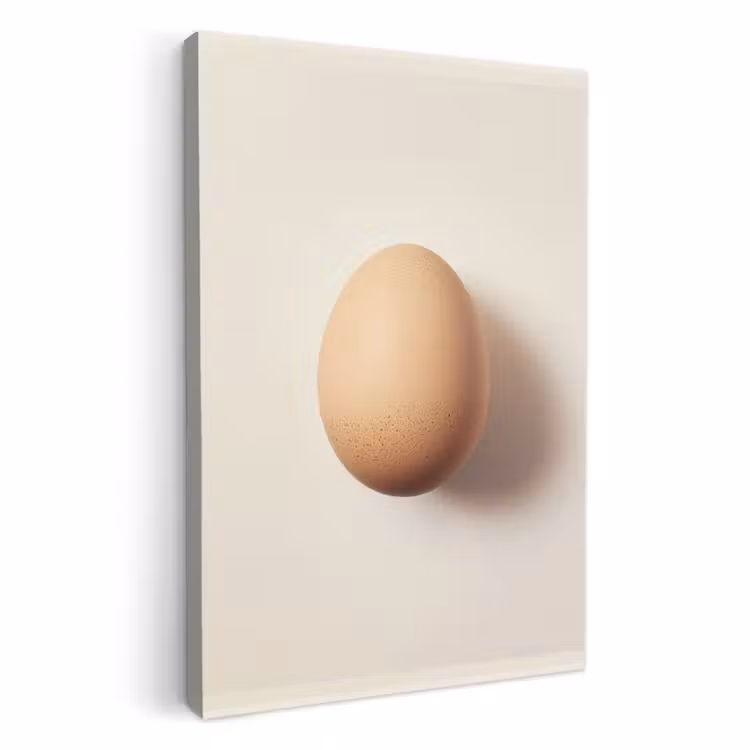 Dipinti su tela - Uovo - Beige - Ovale - Ovale — 1