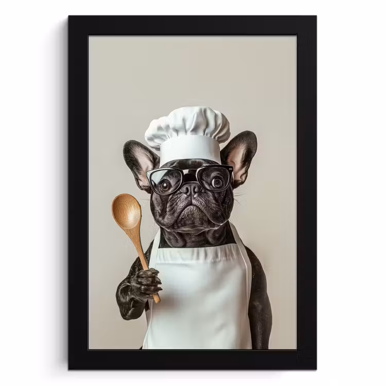 KitchenYeah - Cucina - Cornice per foto - Occhiali - Cane - Cuoco — 1