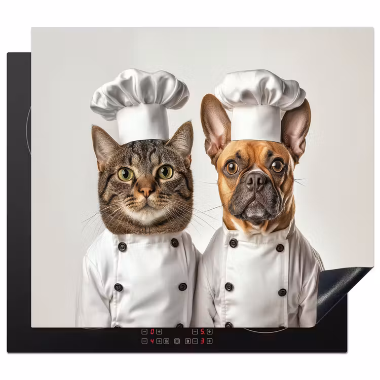 Protezione piano induzione - Gatto - Cane - Vestiti da cuoco — 1