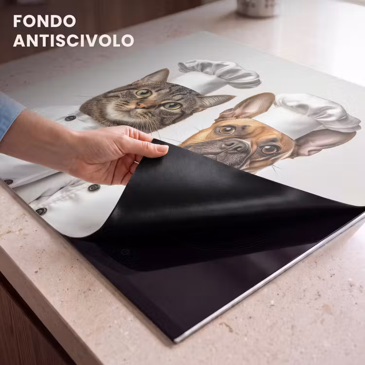 Protezione piano induzione - Gatto - Cane - Vestiti da cuoco — 6