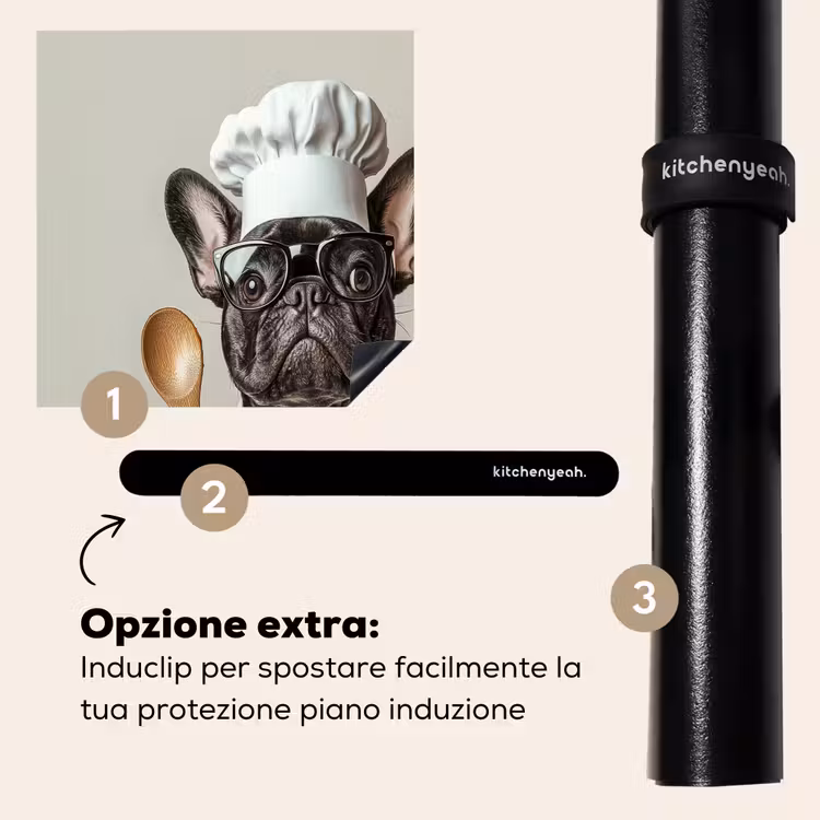 Protezione piano induzione - Occhiali - Cane - Cuoco — 8