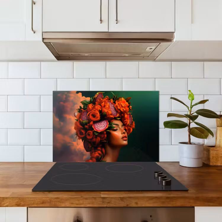Paraschizzi cucina - Donna - Bevande alla frutta - Rose — 3