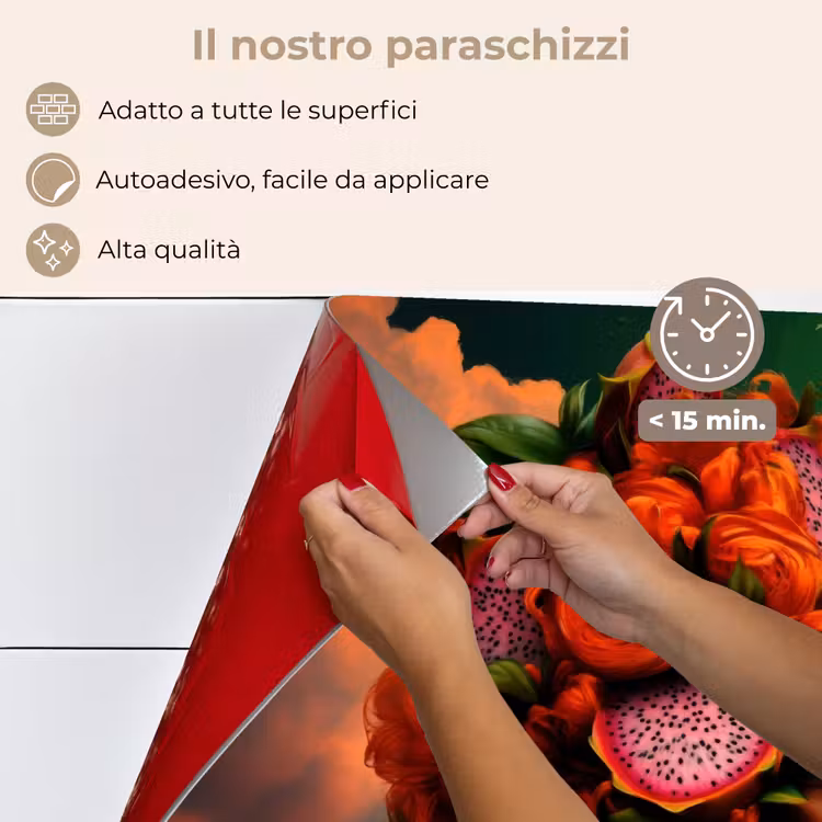 Paraschizzi cucina - Donna - Bevande alla frutta - Rose — 4