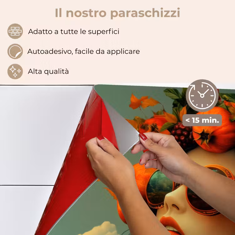 Paraschizzi cucina - Donna - Melograno - Autunno - Occhiali da sole — 4