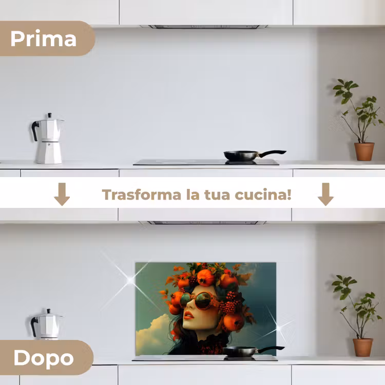 Paraschizzi cucina - Donna - Melograno - Autunno - Occhiali da sole — 7
