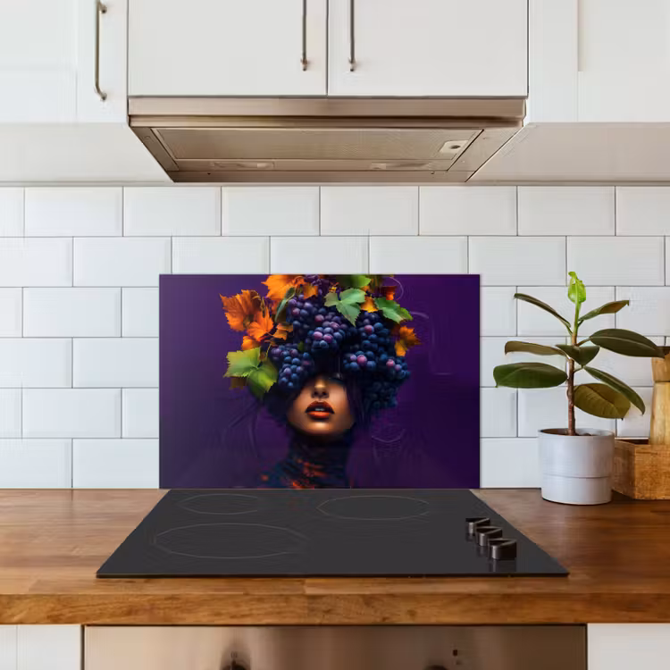 Paraschizzi cucina - Donna - Viola - Uva — 3