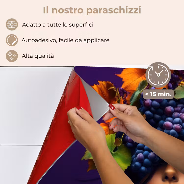 Paraschizzi cucina - Donna - Viola - Uva — 4