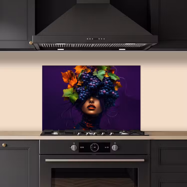 Paraschizzi cucina - Donna - Viola - Uva — 5