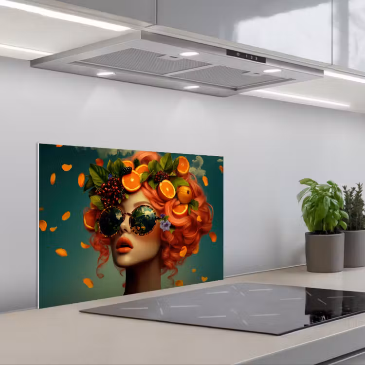 Paraschizzi cucina - Femmina - Arancione - Bacca - Arancione — 1