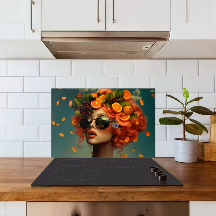 Paraschizzi cucina - Femmina - Arancione - Bacca - Arancione — 3