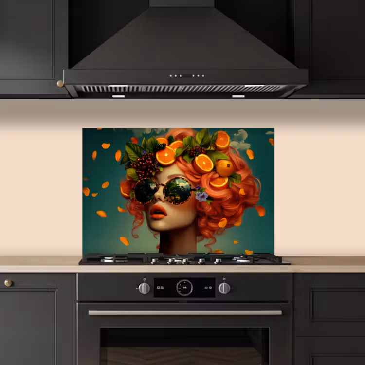 Paraschizzi cucina - Femmina - Arancione - Bacca - Arancione — 5