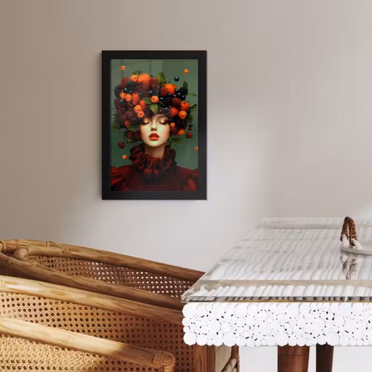 KitchenYeah - Cucina - Cornice per foto - Femmina - Fragole - Lamponi - More - Frutti di bosco — 3