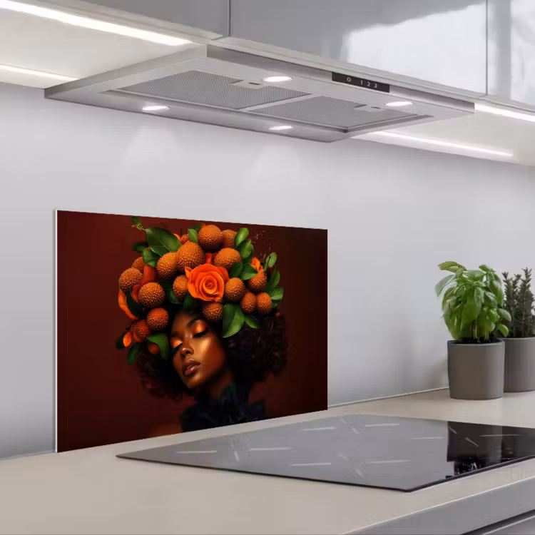 Paraschizzi cucina - Donna - litchi - esotico — 1