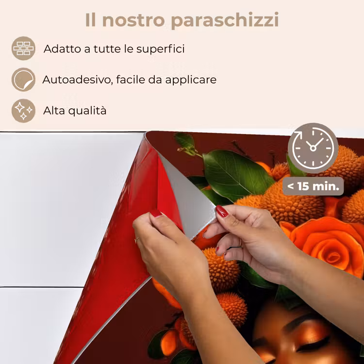 Paraschizzi cucina - Donna - litchi - esotico — 4