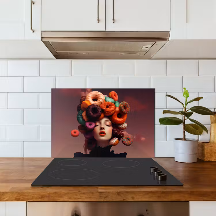 Paraschizzi cucina - Donna - Ciambelle - Colorate — 3
