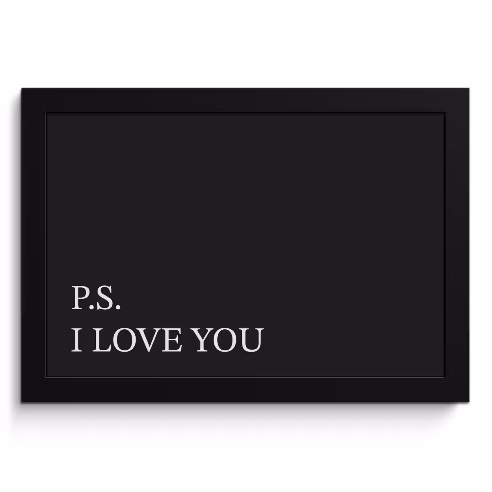 KitchenYeah - Cucina - Cornice per foto - Nero - Minimalista - San Valentino — 1