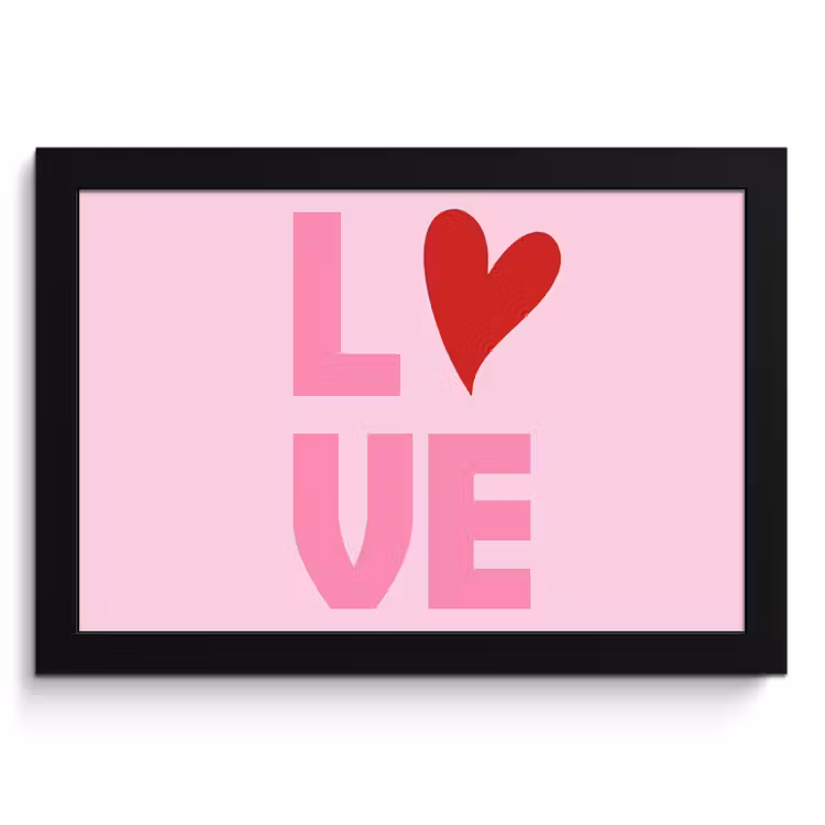 KitchenYeah - Cucina - Cornice per foto - Amore - Rosa - Cuore - San Valentino — 1