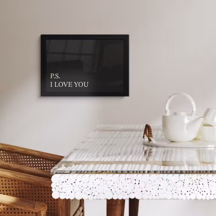 KitchenYeah - Cucina - Cornice per foto - Nero - Minimalista - San Valentino — 4