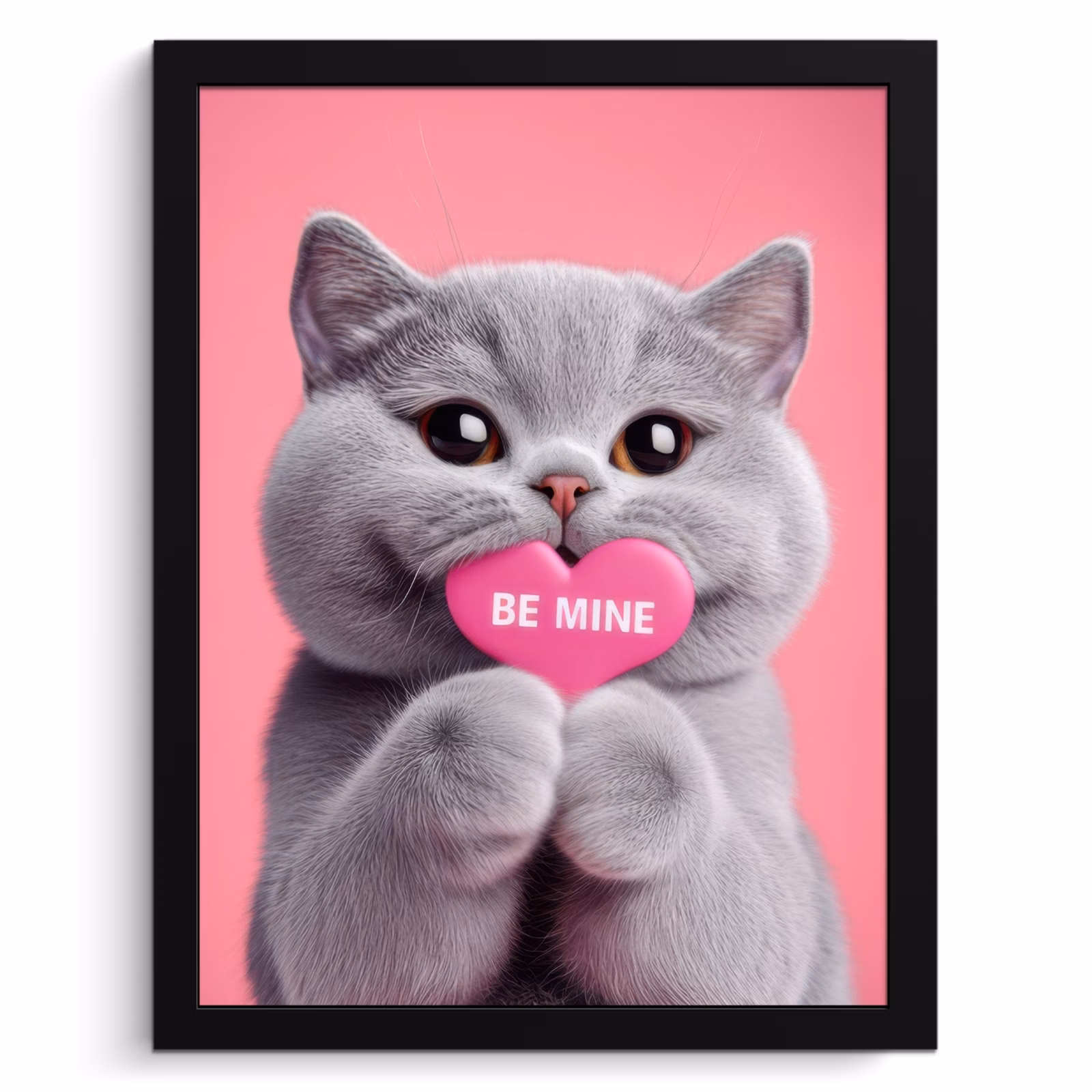 KitchenYeah - Cucina - Cornice per foto - Gatto - San Valentino - Rosa - Amore — 1
