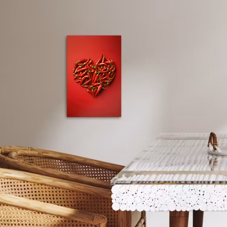 KitchenYeah - Cucina - Tela - Peperoni - Rossi - Cuore — 4