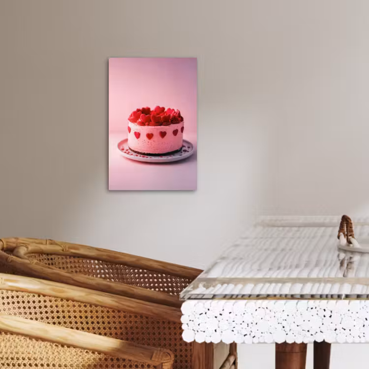 KitchenYeah - Cucina - Tela - Torta - Cuore - Rosa — 3